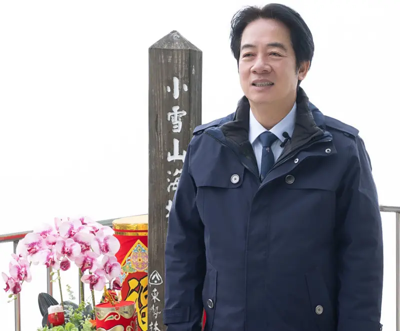 ▲總統賴清德日前特地登上位於海拔3020公尺、全台第一高的海軍「小雪山雷達站」。（圖／總統府提供）