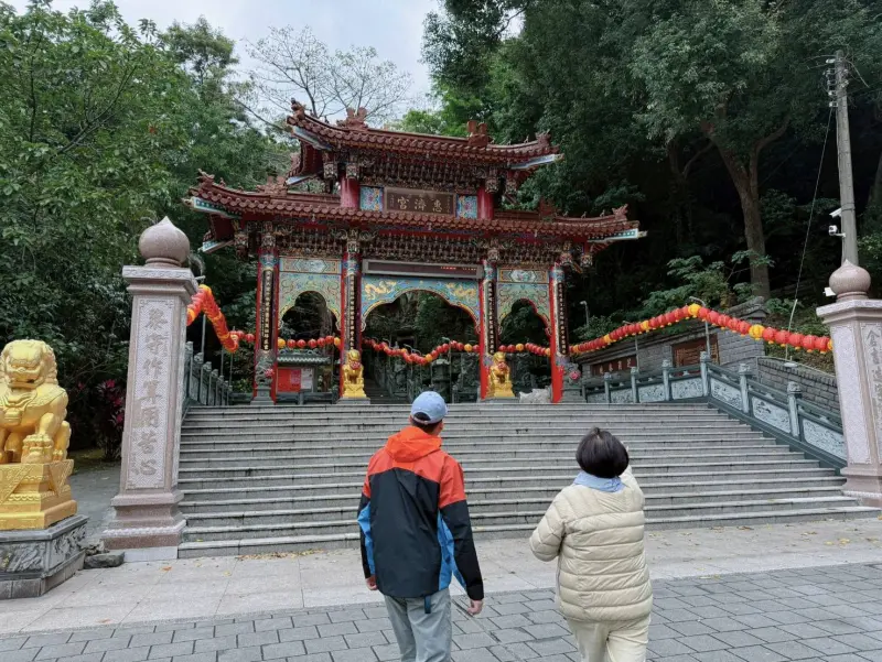 ▲惠濟宮是芝山岩的重要信仰中心。（圖／賴苡任提供）