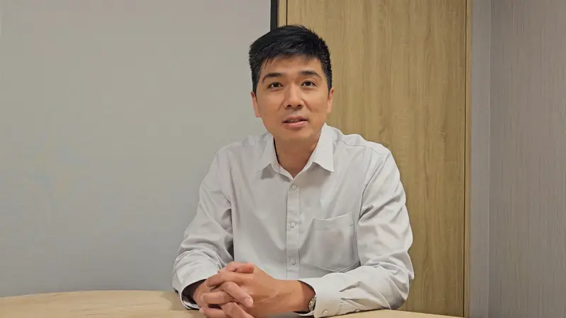    ▲宸禧園委任律師丁昱仁質疑六福村追加提告刑事並要求提出墨西哥廠商的聯絡資料，是意圖套取營業秘密。（圖／記者劉松霖攝）  