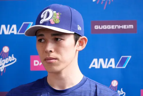 ▲24歲的佐佐木朗希共面對3名打者，僅被擊出1支安打，並送出1次三振。（圖／美聯社／達志影像）