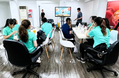 ▲小松鼠幼兒體操宣布引進AI體適能感測系統，透過大數據分析建立可量化的動作發展模式。（圖／小松鼠幼兒體操提供）