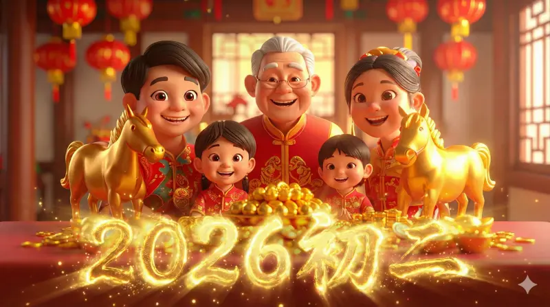 ▲大年初二是2月18日，初二習俗回娘家，關於大年初二禁忌，以及初二洗衣服、洗澡等問題速懂，「初二過節重點、初二吉祥話、初二貼圖」一次看。（圖／AI生成）