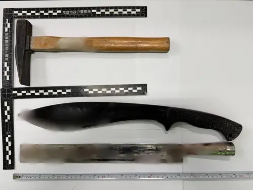 ▲高雄男持利器闖入前女友住家砍人。（圖／民眾提供）