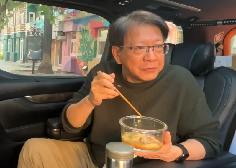 ▲潘孟安曝返鄉必吃美食，就是肉圓。（圖／總統府提供）