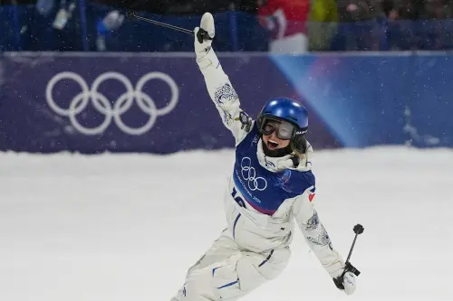 ▲在接受Olympics.com專訪時，谷愛凌表示成為「5枚奧運獎牌得主」的感覺非常酷。（圖／美聯社／達志影像）