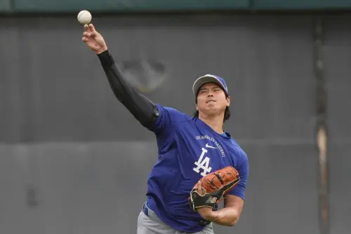 ▲針對大谷代表日本隊參加 WBC 的角色，道奇隊編成本部長佛里曼（Andrew Friedman）與總教練羅伯斯均證實，雙方經過深談後決定大谷將以「純打者」身分參賽。（圖／美聯社／達志影像）