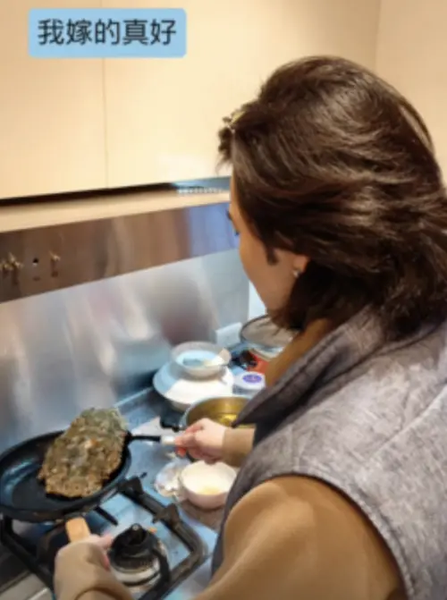 ▲蕭敬騰（如圖）親自下廚，妻子Summer在圖片上寫道：「我嫁的真好」。（圖／摘自 IG@summer_lin_627)
