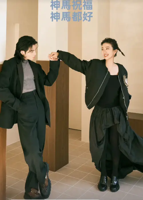 ▲蕭敬騰（左）與Summer（右）期盼2026年能夠是幸福、快樂的一年。（圖／摘自 IG@summer_lin_627)