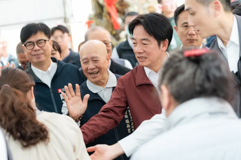 ▲賴清德今日致詞表示陳其邁卸任市長後不會輕鬆太久，要有心理準備未來幫忙中央。（圖／總統府提供）