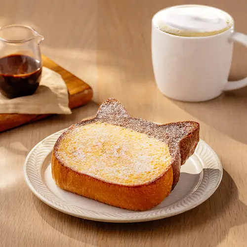 ▲星巴克可愛「貓咪法式吐司」開吃，堪稱隱藏版美食要搶。（圖／星巴克starbucks.com.tw）