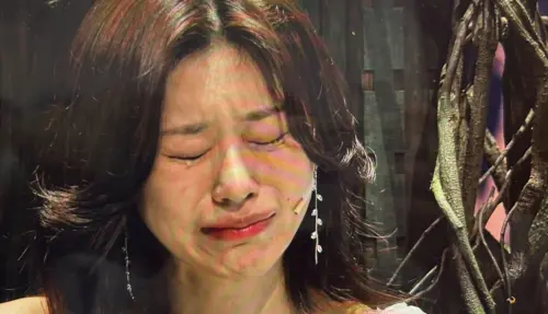 ▲盧瑟妃在《天機試煉場》第2關的PK賽時突然爆哭，悲慘過往引發討論。（圖／翻攝自Disney+）