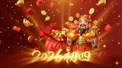 2026初四禁忌習俗！接神拜拜「迎財神富整年」　早安圖吉祥話下載
