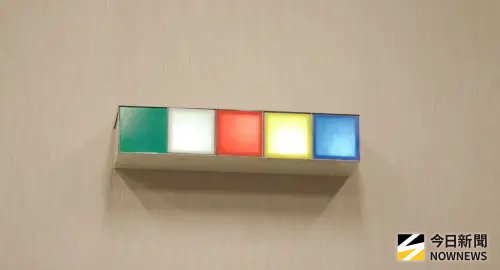 ▲總統府內的五長燈