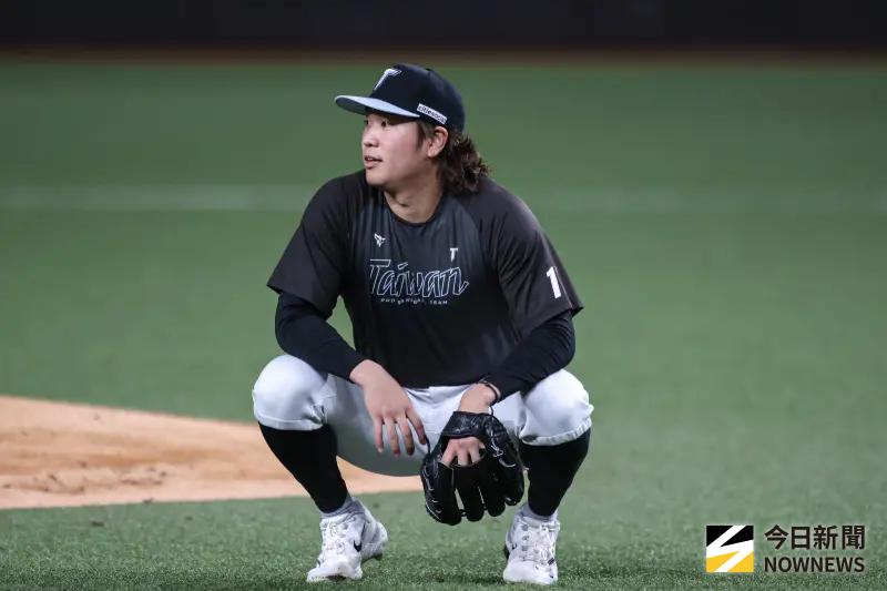 ▲旅日投手古林睿煬今日加入中華隊第2階段集訓。（圖／記者朱永強攝,2026.2.19）