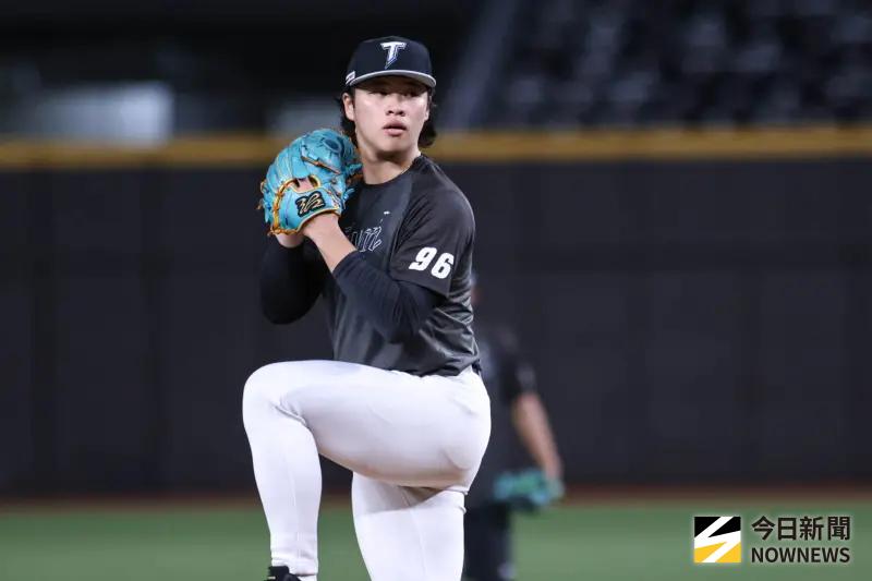 ▲旅日投手孫易磊今日加入中華隊第2階段集訓。（圖／記者朱永強攝,2026.2.19）