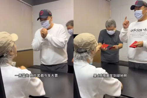 ▲林子聰（戴黑帽者）洩露《女足》將於今年上映，男員工（灰衣者）也間接透露該片的男女主角、足球賽事、動作場面和感情戲張力十足。（圖／Stephen Chow IG）