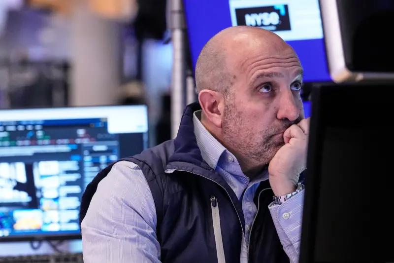 ▲美股週四普遍下跌，主要指數全收黑，標普500指數年內漲幅幾乎歸零。（圖／美聯社／達志影像）