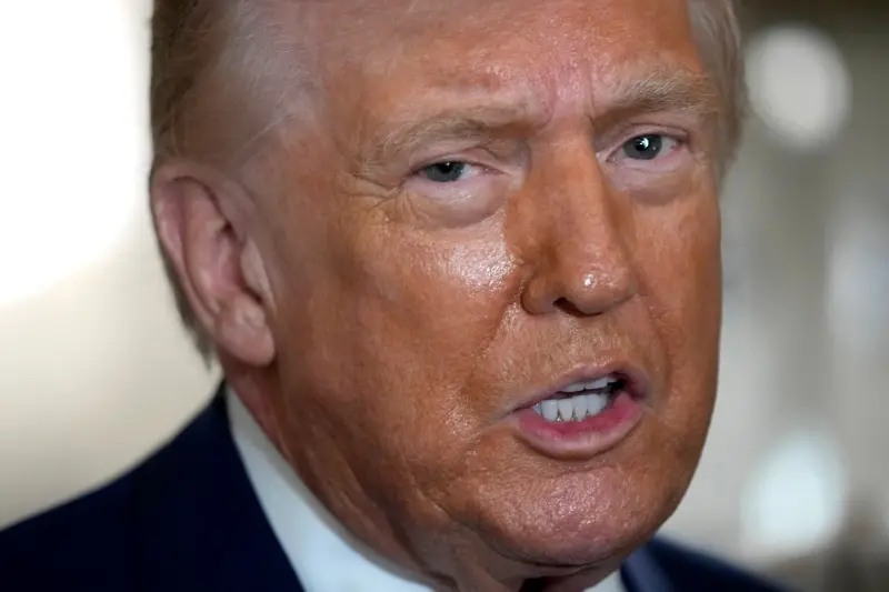 ▲美國總統川普當地時間19日表示，伊朗必須達成有意義的協議，否則將迎來後果，並設下10至15天的期限。（圖／美聯社／達志影像）