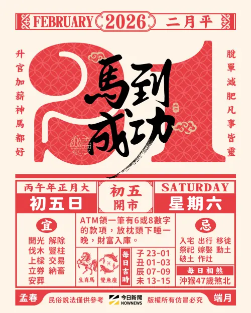 ▲2026大年初五是2月21日，過年期間積累的所有垃圾終於能在初五「送窮日」徹底清空。（圖／NOWNEWS社群中心製）