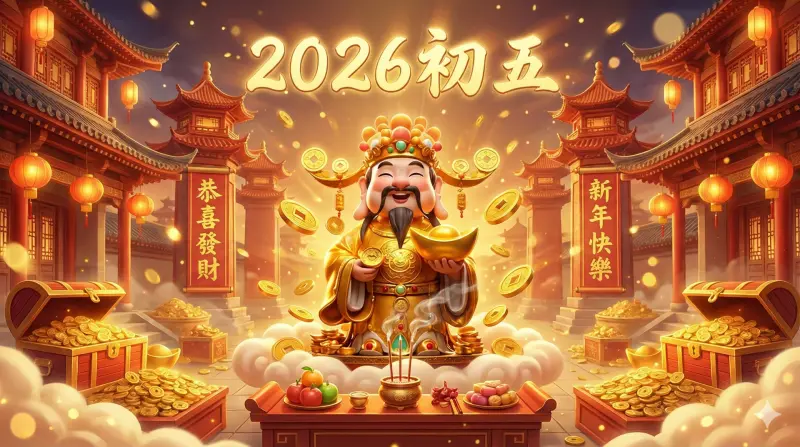 2026初五禁忌習俗！迎財神12:00前　掃地、洗衣服、倒垃圾時間曝