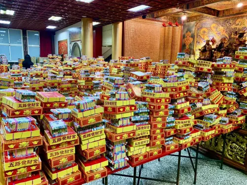 ▲高雄關帝廟將於初五21日上午10時舉行迎請財神法會，祈求正偏財運，招聚財源者，亦可至財神殿辦理填補財庫疏文。（圖／高雄關帝廟臉書）