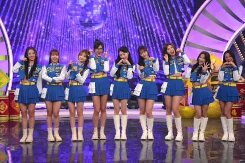 ▲首檔啦啦隊選秀節目《宇宙啦啦隊》登上「瓜瓜夜總會」。（圖／華視提供）
