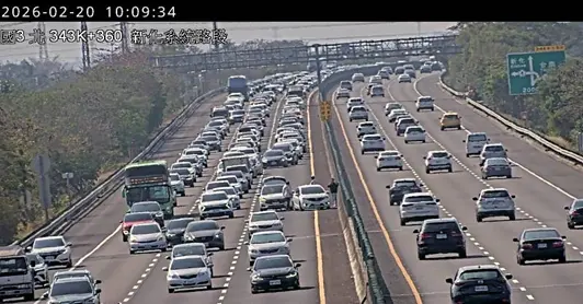 初五收假必看！高公局：國道北向塞、最佳出發時間一次看