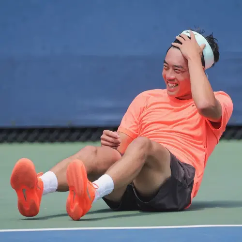 ▲香港網球一哥黃澤林（如圖）傳出和陳奕迅愛女陳康堤相戀。（圖／翻攝黃澤林IG@coleman_won）