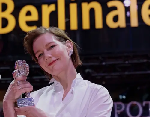▲德國演技派女星桑德拉惠勒以《Rose》得到柏林影展最佳主角獎。（圖／摘自 IG@berlinale)