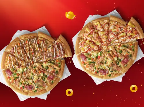 開工優惠買一送一！必勝客外帶大比薩199元　達美樂火山披薩299元
