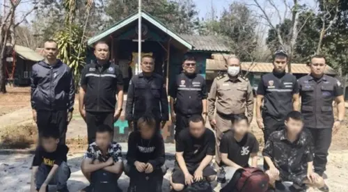 泰國邊境攔截非法入境人士　6名中國電詐犯自柬埔寨潛逃落網
