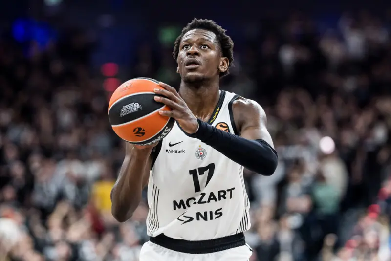 ▲湖人已將目光投向歐陸賽場，鎖定曾效力過球隊的德國前鋒邦加（Isaac Bonga）。（圖／美聯社／達志影像）