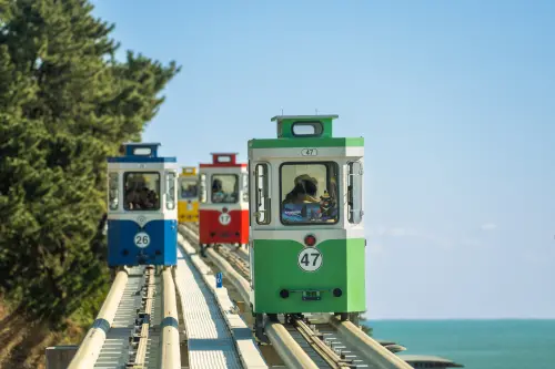 ▲ 釜山旅遊熱點天空膠囊列車。（圖／星宇航空提供）