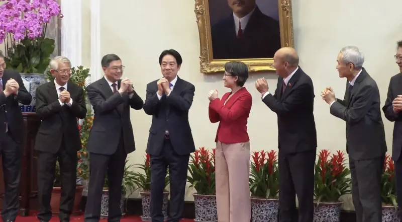 快訊／與五院院長茶敘　賴清德：感謝韓國瑜用「化」字點出方向