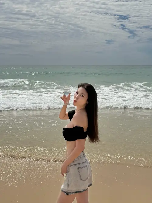 ▲穆熙妍首度提及自己的感情觀，坦言離婚不代表失敗。（圖／翻攝自穆熙妍IG@crystalpancake）