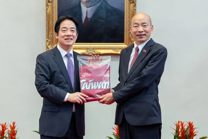 韓國瑜稱賴清德願「統問統答」 總統府:合憲下欣然前往立院