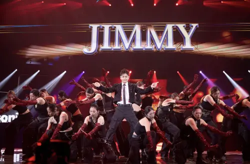 ▲林志穎（如圖）登上《2026超級巨星紅白藝能大賞》創造收視最高點。（圖／台視提供）