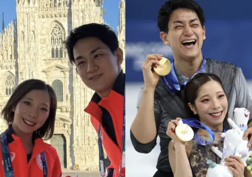 ▲日本雙人花式滑冰選手木原龍一、三浦璃來在場上展現絕佳默契。（圖／翻攝自IG@riku9111）