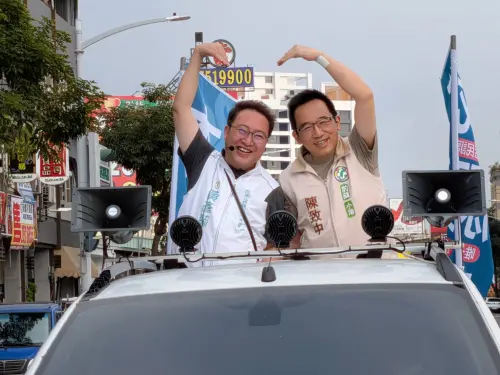 ▲陳致中明確表示自己不參選這次前鎮、小港市議員初選，呼籲支持者在民調期間顧好家中電話，唯一支持優質的市議員黃彥毓。（圖／高雄市議員黃彥毓提供）