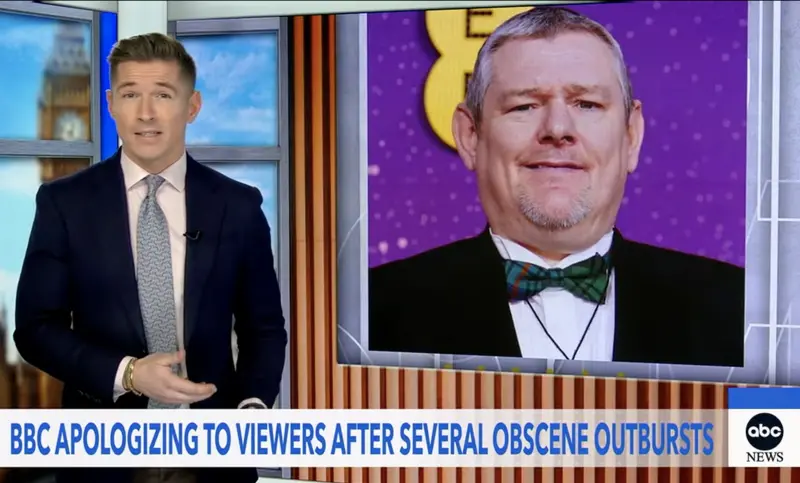 英國奧斯卡掀風暴！妥瑞氏症患者喊歧視字眼　BBC未剪照播被罵翻