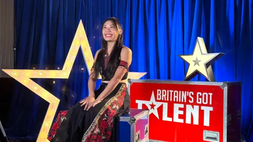 ▲楊立微在《英國達人秀》中超精彩演出，不僅現場觀眾及評審都驚呼，連記者在螢幕前看完都起雞皮疙瘩。（圖／翻攝自楊立微臉書）