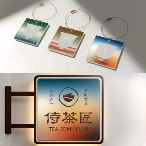 ▲侍茶匠周邊商品，燈箱磁鐵、和風鑰匙圈。（圖／侍茶匠提供）