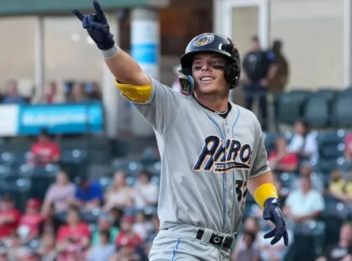 ▲2026年WBC開戰在即，澳洲袋鼠軍團來勢洶洶。陣中最大亮點莫過於大聯盟史上首位澳洲籍選秀狀元巴扎納(Travis Bazzana)，他恐怖的壘間破壞力恐將成為預賽各國投手的惡夢。（圖／取自小聯盟社群）