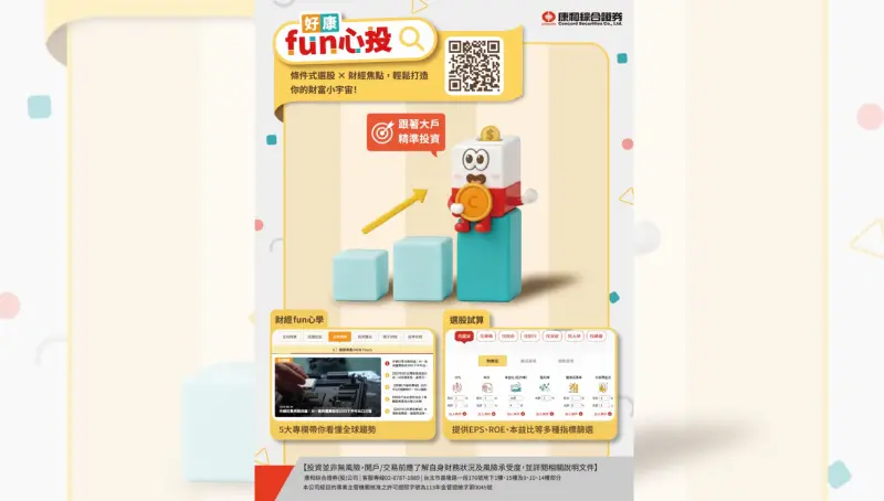 特企／紅包、年終怎麼翻倍？好康 fun 心投幫你輕鬆篩選投資方向
