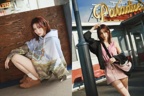 ▲Onitsuka Tiger鬼塚虎品牌大使，TWICE成員MOMO示範全新DENIVITA春夏系列。（圖／鬼塚虎onitsukatiger.com.tw）