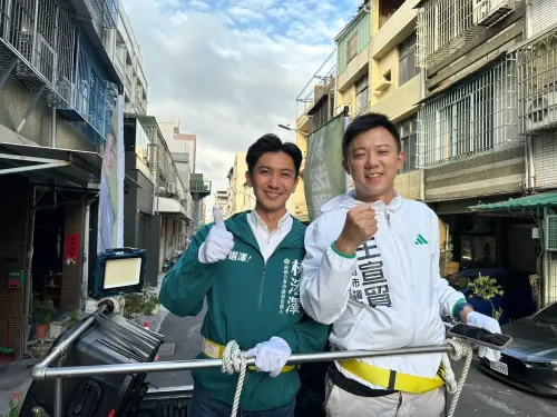 青年世代跨縣市相挺　台南市議員王宣貿南下力挺林浤澤

