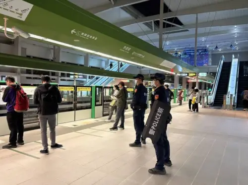 快訊／台中捷運接獲恐嚇「沿線放炸彈」　警方全面升級戒備