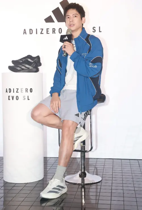 ▲林柏宏一直維持跑步的習慣，曾經從五股跑回大安區，或是直接用跑的到信義區。（圖／記者葉政勳攝）