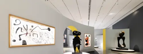 ▲富邦美術館推出重量級特展，首度為台灣觀眾集結三位改寫現代雕塑史的重要人物：賈科梅蒂、米羅、考爾德，共展出47件作品。（圖／翻攝自富邦美術館官網www.fubonartmuseum.org）