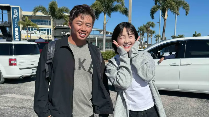 籃籃衝MLB春訓！飛20小時挺鄭宗哲　逢人就喊：He’s from Taiwan